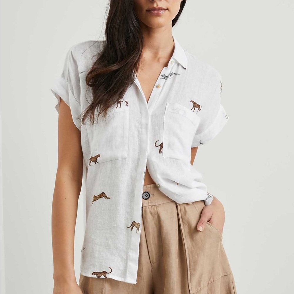 Rails jungle cat Zuma shirt